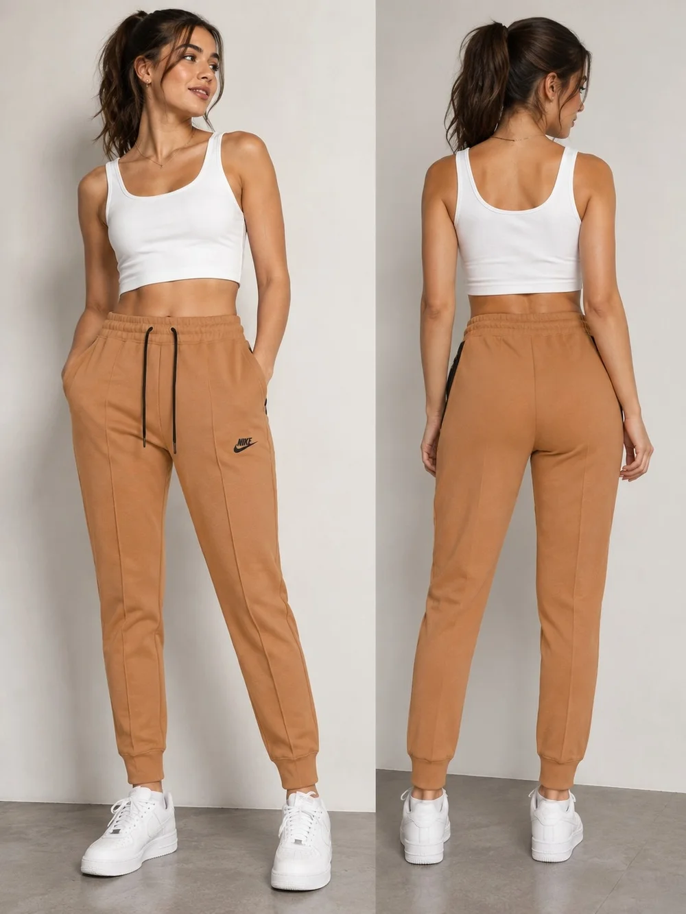 NWT Nike Women's Sportswear Tech Fleece Mid-Rise Joggers